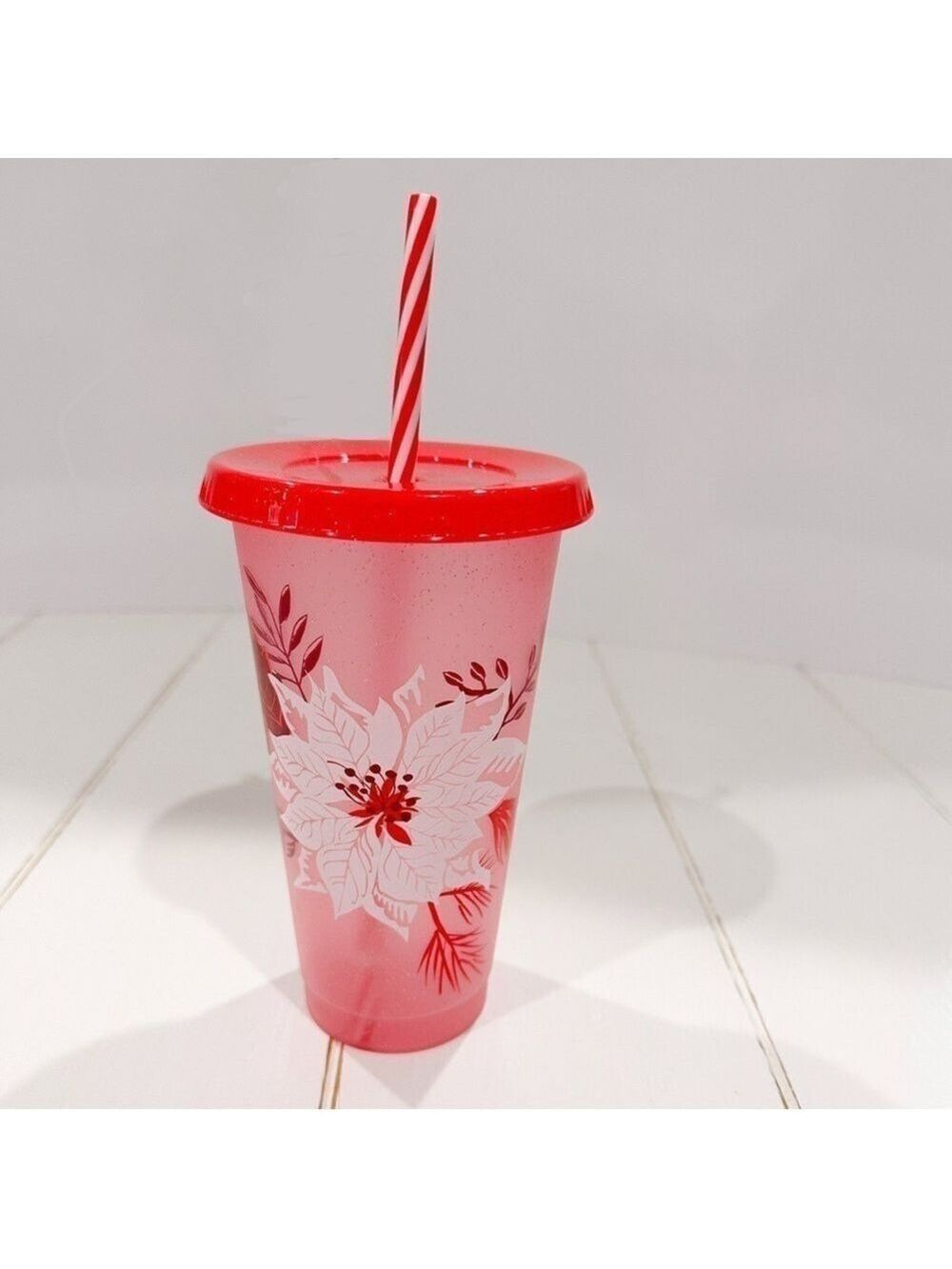 Starbucks Glitter Floral Reusable Cup 2022